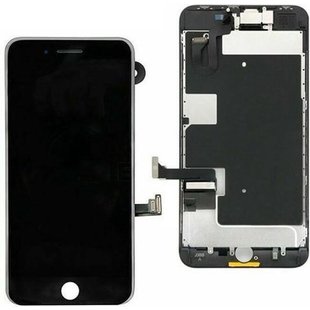 LCD & Back Plate For IPhone 7 Plus Black  MT Tech