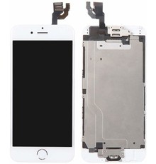 LCD & Back Plate For IPhone 6 White  MT Tech