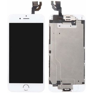 LCD & Back Plate For IPhone 6 White  MT Tech