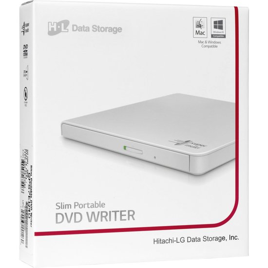 LG Slim Portable DVD Writer GP57EW40