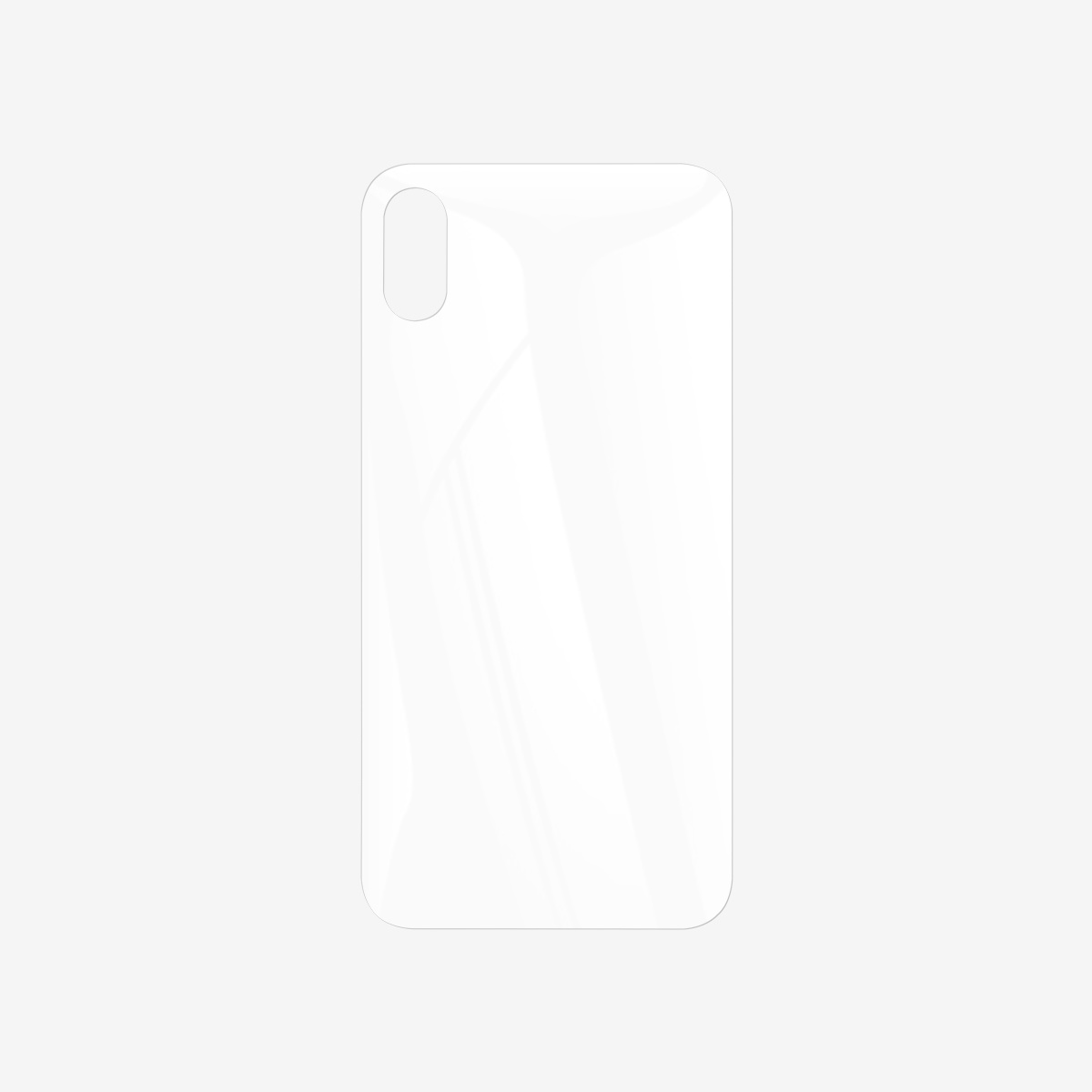 Back Cover For IPhone XS White A+ Non Original