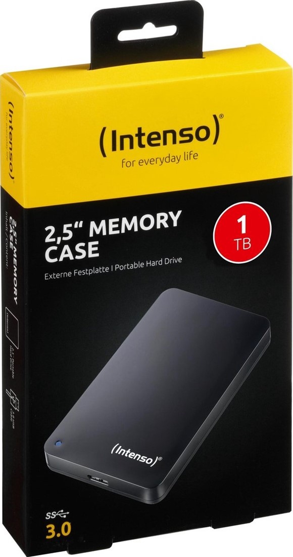 Intenso Portable Hard Drive 1TB USB 3.0
