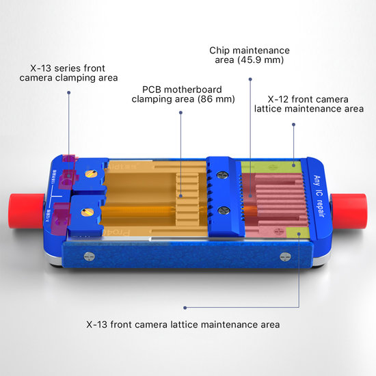 Motherboard Holder MaAnt Pro400 Double Shaft Tiger Clip