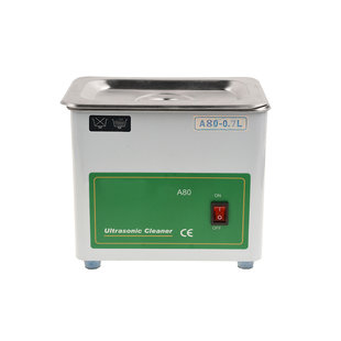 A80 Best Ultrasonic Cleaner for Laptop Phone Motherboard Cleaning (50W 0.7L)