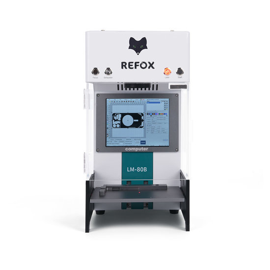REFOX LM-80B 3 in 1 Intelligent Laser Marking Machine