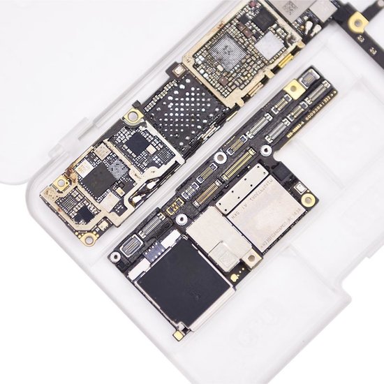 Motherboard And IC Chip Storage Box Compatible For iPhone 6~X