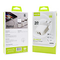 GREEN ON 20W Dual PD + QC3.0 Travel Charger A2316C-EU