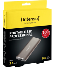 Professional portable SSD 500GB - USB 3.1 Gen 2