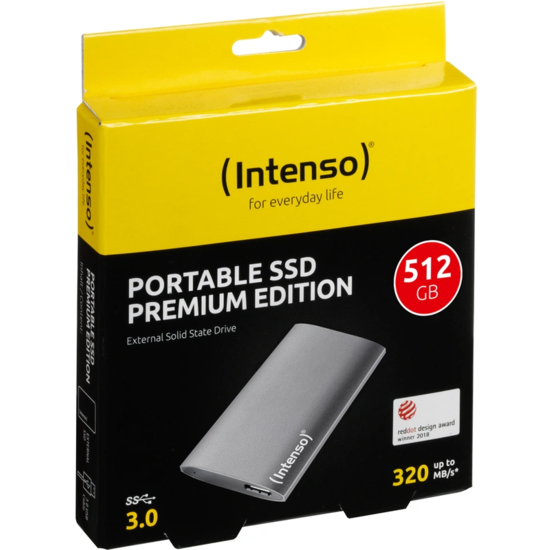 Intenso Portable SSD Premium 512GB 320MB/s