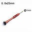 Pentagon 0.8M Screwdriver For IPhone Outside Red