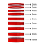 10mm Double Sided Adhesive Tape - Red/Transparent S+