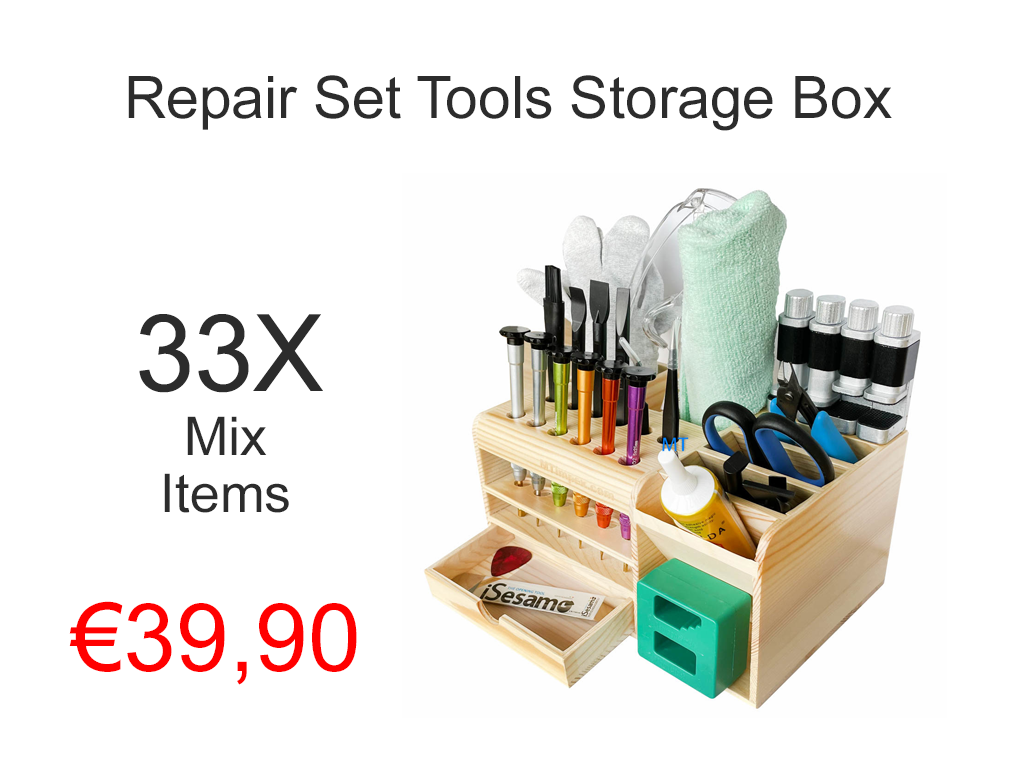 Repair Set Tools Storage Box 33x Mix Items