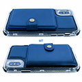 GREEN ON Silicone Leather Card Case Green ON For I-Phone XR