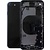 Frame Back Housing Assembly for IPhone 8 Black Non Original