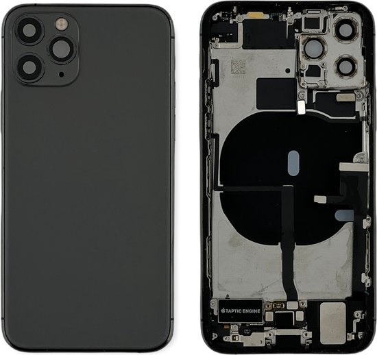 Frame Back Housing Assembly for IPhone 11 Pro Black Non Original