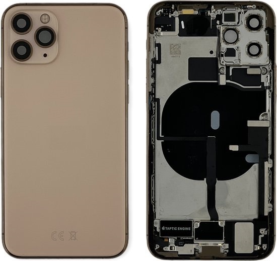 Frame Back Housing Assembly for IPhone 11 Pro Gold Non Original