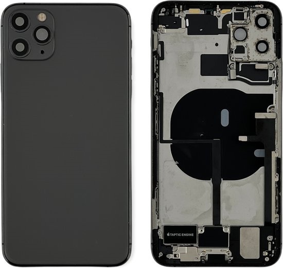Frame Back Housing Assembly for IPhone 11 Pro Max Black Non Original