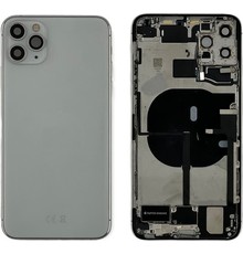 Frame Back Housing Assembly for IPhone 11 Pro Max Silver Non Original