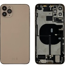 Frame Back Housing Assembly for IPhone 11 Pro Max Gold Non Original