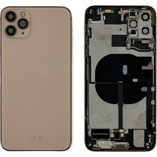 Frame Back Housing Assembly for IPhone 11 Pro Max Gold Non Original
