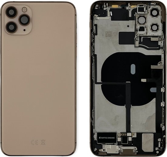 Frame Back Housing Assembly for IPhone 11 Pro Max Gold Non Original