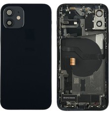 Frame Back Housing Assembly for IPhone 12 Black Non Original