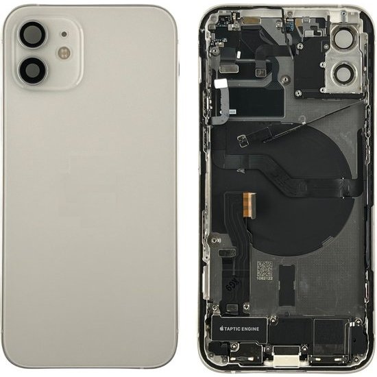 Frame Back Housing Assembly for IPhone 12 White Non Original