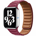Magnetic Leather Band Link For A-pple Watch 45-44-42mm