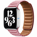 Magnetic Leather Band Link For A-pple Watch 45-44-42mm