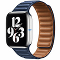 Magnetic Leather Band Link For A-pple Watch 45-44-42mm