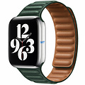 Magnetic Leather Band Link For A-pple Watch 45-44-42mm