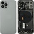Frame Back Housing Assembly for IPhone 12 Pro Silver Non Original