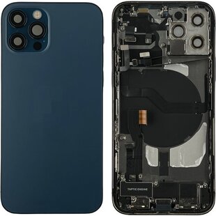 Frame Back Housing Assembly for IPhone 12 Pro Blue Non Original