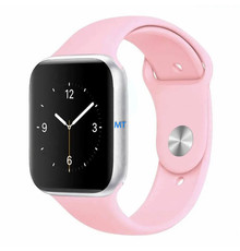 Silicone Strap With Rectangle Holes For A-pple Watch 45-44-42mm