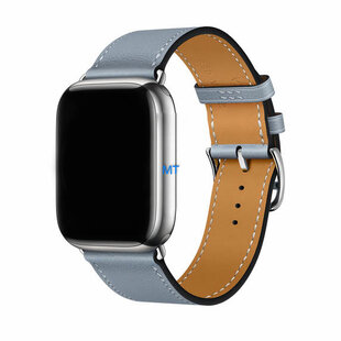 Leather look Band For A-pple Watch 45-44-42mm