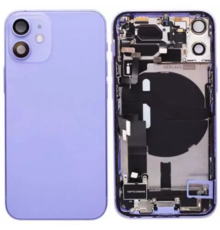 Frame Back Housing Assembly for IPhone 12 Mini Purple Non Original