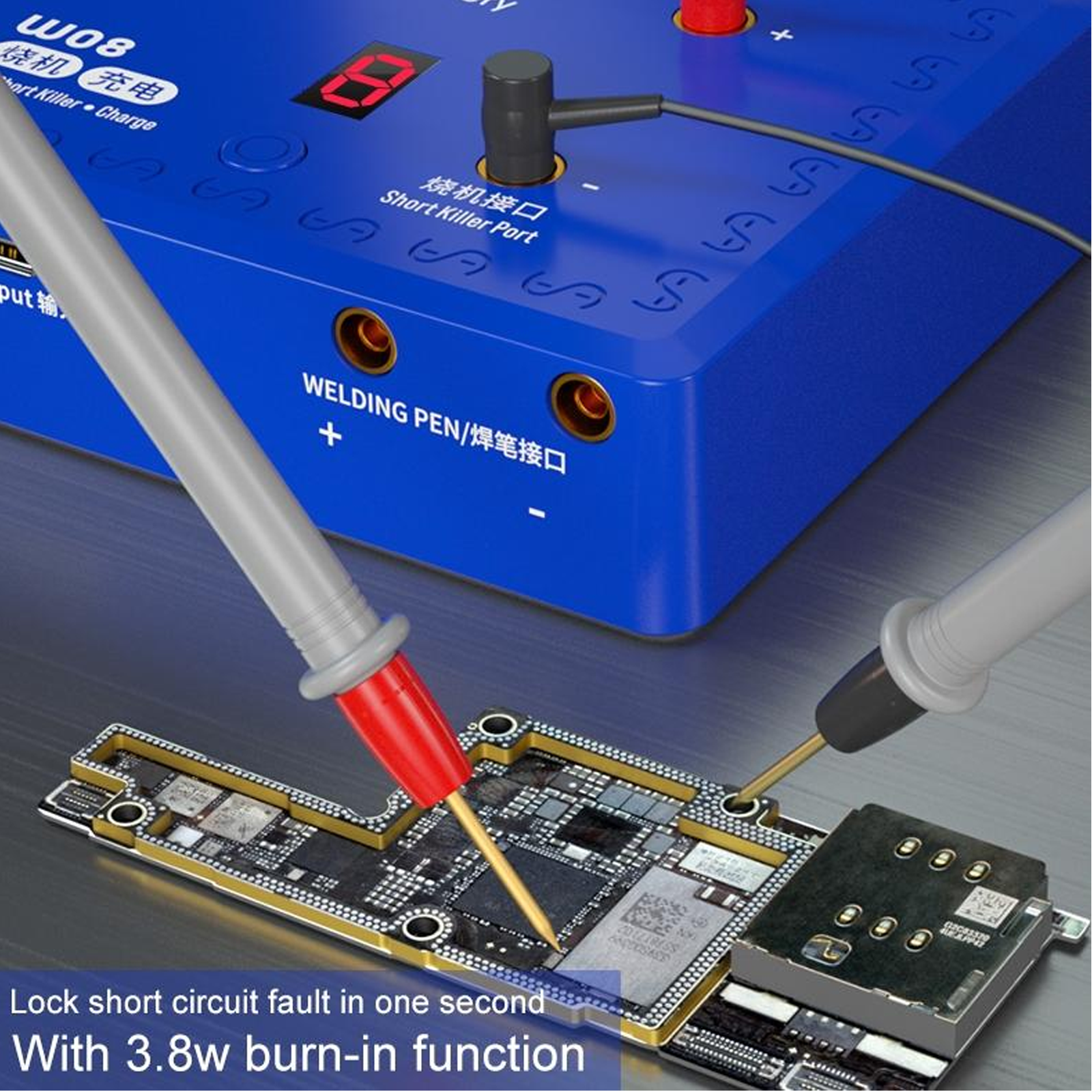 Welder Battery Mini Spot Welder for Battery For Smartphone / Ipad/ Tablet/ Gaming Consule/Imac, foto 2 van 5
