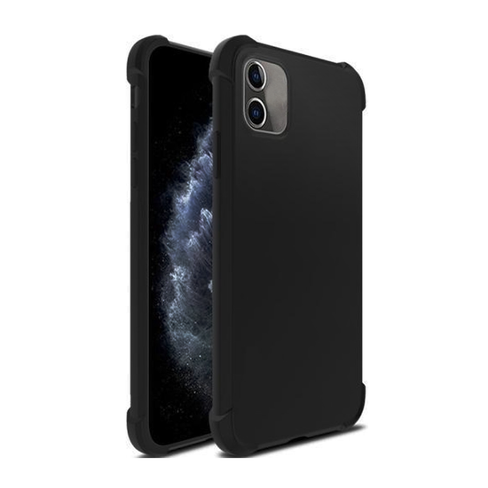 GREEN ON Black Silicone Anti Burst Case For Galaxy A22 5G