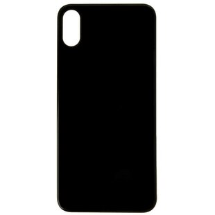 Big Hole Back Cover Glass For IPhone X Black