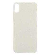 Big Hole Back Cover Glass For IPhone X White