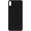 Big Hole Back Cover Glass For IPhone XS Black