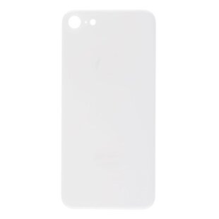 Big Hole Back Cover Glass For IPhone 8G White