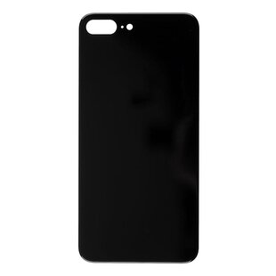 Big Hole Back Cover Glass For IPhone 8 Plus Black