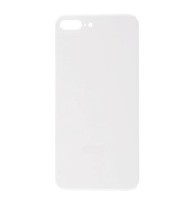 Big Hole Back Cover Glass For IPhone 8 Plus White