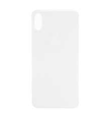 Big Hole Back Cover Glass For IPhone XS White