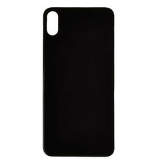 Big Hole Back Cover Glass For IPhone XS Max Black