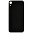 Big Hole Back Cover Glass For IPhone XR Black