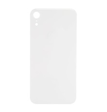 Big Hole Back Cover Glass For IPhone XR White