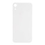 Big Hole Back Cover Glass For IPhone XR White