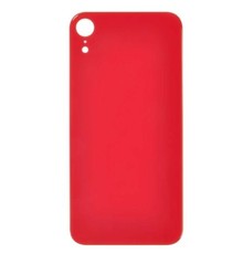 Big Hole Back Cover Glass For IPhone XR Red